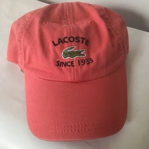 Lacoste baseball hat